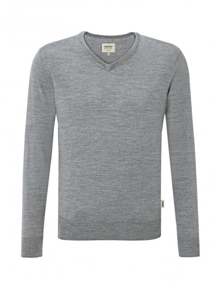 V-Pullover Merino Wool von HAKRO