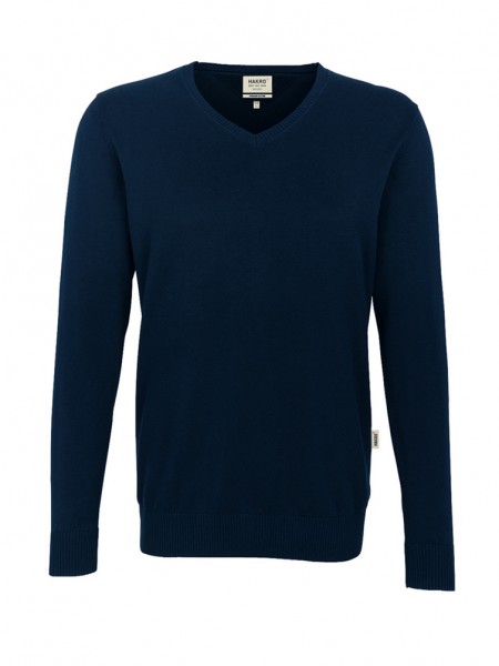 V-Pullover Premium-Cotton von HAKRO
